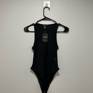 Sleeveless Mesh Bodysuit